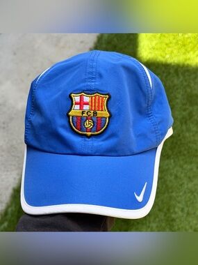 FC Barcelona Blue Nike Cap Y2K